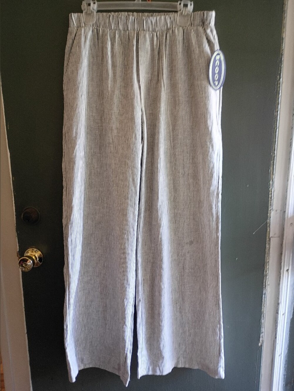 SCOOP Linen Pants NWT